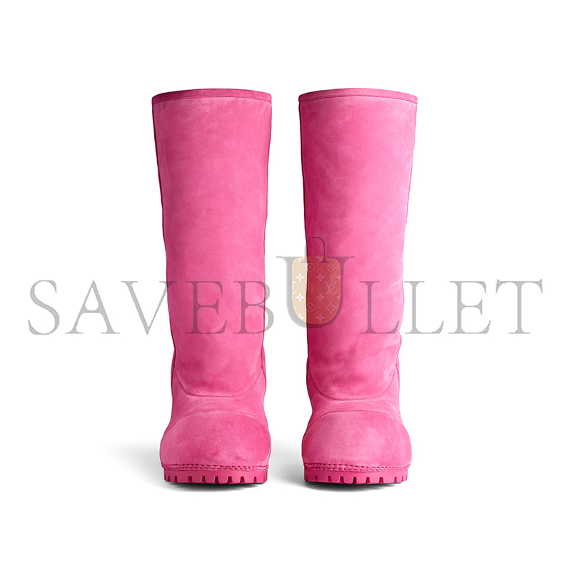 BALENCIAGA ACNE STUDIOS ALASKA SUEDE KNEE-HIGH BOOTS 802178WBFC15055